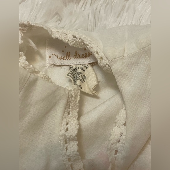 12 month Orange Den Well Dressed Wolf Bubble Romper Fall Pumpkin Thanksgiving - Picture 2 of 2